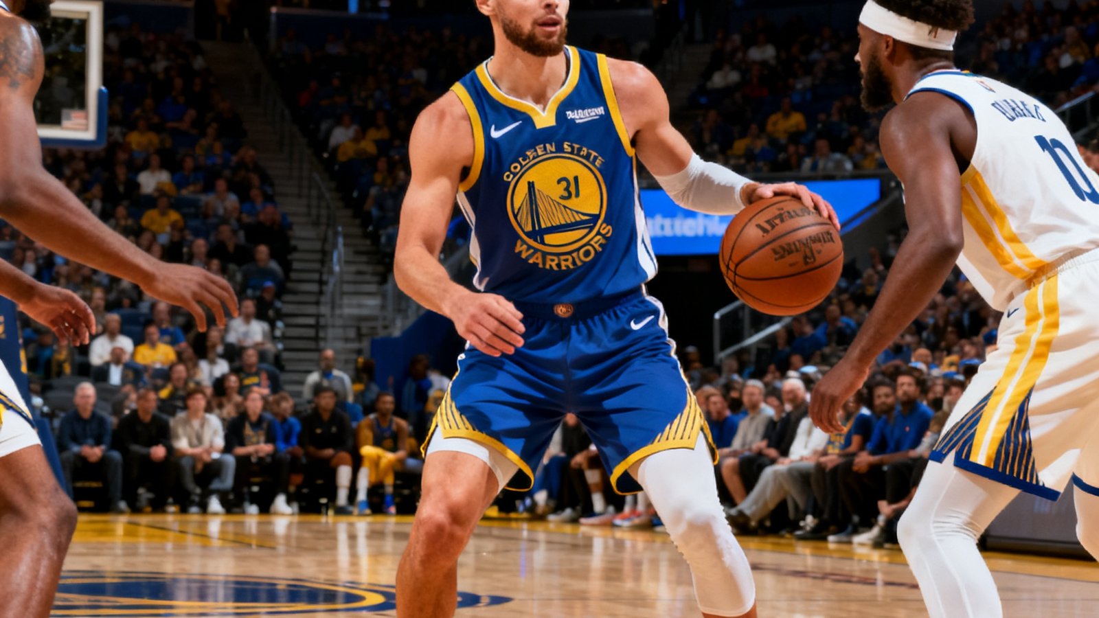 开云NBA直播勇士队比赛，实时显示球员三分命中率